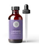 Bulgarian Lavender Essential Oil 4oz - 100% Pure Therapeutic Grade for Aromatherapy | Pure Body Naturals - Buy Online on GoSupps.com