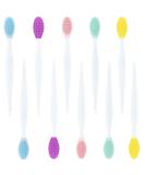 10Pcs Exfoliating Nose Brush Silicone Lip Brush Double-sided Soft Lip Brush Lip Scrub Brush Lip Scrubber Blackhead Brush for Lip Skin Smoothing Cleaning Perfect Makeup Tool Kits - Buy Online on GoSupps.com