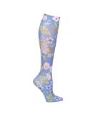 Celeste Stein Women's Mild Compression Knee High Stockings - Blue Morona | Comfortable Support for Legs - Buy Online on GoSupps.com