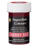 Sugarflair 25g Cherry Red Pastel Food Colouring Paste for Sugar Pastes, Buttercream & Royal Icing - Highly Concentrated Subtle Dye - Buy Online on GoSupps.com