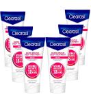 Clearasil Ultra Daily Face Wash Rapid Rescue 6.78 oz (Pack of 6) - Deep Treatment for Clear Skin | 200 ml - Buy Online on GoSupps.com
