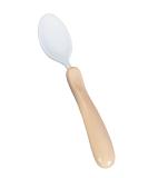Homecraft Caring Cutlery Ivory Handle Soft Coated Spoon - VAT Relief Eligible | Ergonomic Stainless Steel Eating Utensil for Weak Grip Elderly & Disabled - Silverware - Buy Online on GoSupps.com
