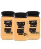 Sauce Shop - Chipotle and Lime Ailoi Pack of 3 - Mayonnaise Vegetarian-Friendly - 3x 250g Glass Jars - Buy Online on GoSupps.com