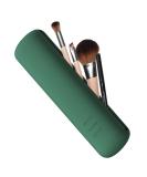Fvion Travel Make-Up Brush Holder | Portable Silicone Cosmetics Organizer (Green) - Ideal for Travel - Buy Online on GoSupps.com