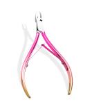 Professional Nail Skin Pliers & Shears - Stainless Steel Cutters for Excess Skin Removal - Pink Gradient Design - Buy Online on GoSupps.com