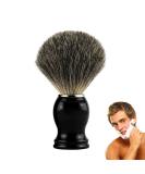 Premium Badger Shaving Brush - High-Quality Razor Brush with Real Hair & Metal Accents for a Smooth Skin-Friendly Shave - International Shipping Available - Buy Online on GoSupps.com