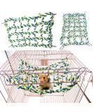 Yitaocity Rat Ferret Chinchilla hamsters Hammock Braided Bed Toy Center Loepard Print with 4 Hooks - Buy Online on GoSupps.com