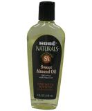 Hobe Naturals Sweet Almond Oil - 4 Fl Oz | Pure & Natural Moisturizer for Skin & Hair - Buy Online on GoSupps.com