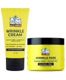 Bulldog Wrinkle+Wipes: Rash Treatment for French Bulldog, Pug, English Bulldog - Cleans Tail Pockets, Paw Balm, Tear Stain Remover - Skin Soother Pack of 2 - Buy Online on GoSupps.com