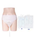 Buy Male Urinary Drainage Bag System | Portable & Reusable 2000mL Incontinence Pants for Men | Easy to Clean & Flexible - Buy Online on GoSupps.com