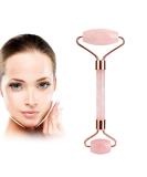 Face Massager Roller Jade Roller for Face Eyes Neck Facial Beauty Roller Skin Care Tools Face Roller Beauty Skincare Massager Tool Self Care Gift for Men Women (Pink) Pink Roller - Buy Online on GoSupps.com
