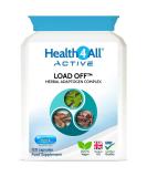 Health4All Load Off Adaptogen Complex 120 Capsules - Anxiety & Stress Support Supplement with Ashwagandha, Rhodiola & L-Theanine - Vegan Friendly - 120 Count - Buy Online on GoSupps.com