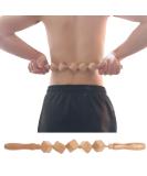 Fanwer Wood Therapy Massage Roller - Anti Cellulite Maderoterapia Colombiana for Full Body Muscle Pain Relief (15.76 inches) - Buy Online on GoSupps.com