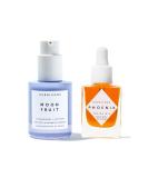 HERBIVORE Wrinkle-Fighting Duo - MOON FRUIT Bakuchiol & Peptides Serum + PHOENIX Rosehip Oil | Vegan Cruelty-Free Anti-Aging Skincare for Youthful Smoother Skin - Buy Online on GoSupps.com