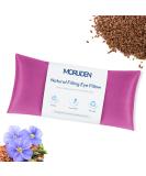 Rose Red Microwavable Weighted Eye Pillow for Yoga Meditation - Moist Heat & Cold Compress - Buy Online on GoSupps.com