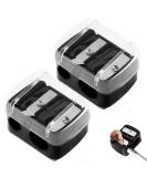2PCS Eyeliner Sharpener Lip Liner Sharpener Eye Pencil Sharpener Makeup Pencil Sharpener Lip Liner Sharpener Eyebrow Pencil Sharpener Cosmetic Pencil Sharpener Portable Pencil Sharpener - Buy Online on GoSupps.com