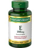 Nature's Bounty DL-Alpha 400IU Softgels | High Quality Vitamin E Supplement - Buy Online on GoSupps.com