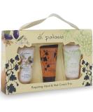 Di Palomo Hand and Nail Cream Set - 30ml Orange Blossom Wild Coward & White Grape | Best Hand Cream for Very Dry Hands - Buy Online on GoSupps.com