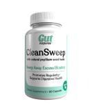 Gut Response CleanSweep Capsules - Natural Psyllium Seed Husk Fiber Supplement for Healthy Bowel Movements - 90 Capsules - Buy Online on GoSupps.com