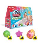 20 x Bath Bombs Mega Value Pack from Zimpli Kids Create a Colourful Fizzing Bath Time Adventure Bath Fizzers Gift Set for Children Birthday Presents for Boys & Girls Organic Moisturising Vegan Baff Bombz Mega Pack - Buy Online on GoSupps.com
