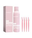 Hair Identifier Spray for Face & Body - Dermaplaning & Hair Removal - Perfect Gift for All Skin Types (4 Oz) with Spatula - Buy Online on GoSupps.com