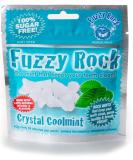 Fuzzy Rock Xylitol Crystal Coolmint Flavour Clean Teeth Mints For Fresh Breath And Healthy Gums (2 Packs) - Buy Online on GoSupps.com