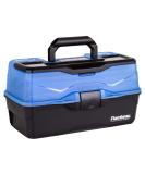 Flambeau Outdoors 6383FB 3-Tray Classic Tackle Box - Portable Organizer Frost Blue/Black - Buy Online on GoSupps.com
