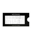 Neonail Stamping Plate 19 - Premium Stencil Plate for Nail Art & Design | Ideal for French Nails & Creative Nail Stamping - Buy Online on GoSupps.com