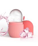 Joyeee Ice Face Roller Reusable Silicone Mold Face Massage Eye Facial Beauty Skin Care Tools Apply Ice for Shrink Pores Anti Wrinkle Reduce Puffiness Improve Skin Elasticity Striped Pink - Buy Online on GoSupps.com