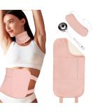 Buy Lordhoo Castor Oil Pack Wrap for Liver Detox - Organic Cotton Washable Adjustable Straps | International Shipping - Buy Online on GoSupps.com