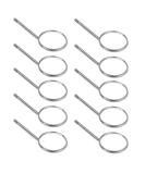 Premium 10PC Dental Care Set | Stainless Steel Mouth & Eyelash Extension Inspection Mirrors - 2.2cm Diameter - Buy Online on GoSupps.com