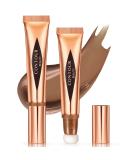 NewBang Natural Matte Finish Liquid Contour Stick with Cushion Applicator - Waterproof Cream Concealer for Face & Body - Buy Online on GoSupps.com