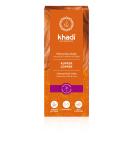 Khadi copper plant hair color hair color copper gold to copper red natural hair color 100% vegetable natural & vegan natural cosmetics 100g radiant copper gold to fiery copper red (1 Pack) - Buy Online on GoSupps.com