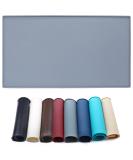 AMZNOVA Large Waterproof Dog Feeding Mat 60x40cm - Anti-Slip Silicone Pet Food Mat Grey - Buy Online on GoSupps.com