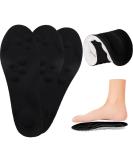 Buy Maxee 3 Pairs of Orthopedic Insoles for Men & Women | Arch Support Heel Spur Relief Breathable Comfort Shoe Inserts - Ideal for Hiking & Running Size 35-36 (Black) - Buy Online on GoSupps.com