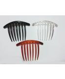 3 PCS French Twist Hair Comb Classic Color Mix 7 Tooth Deluxe for Elegant Updos - Buy Online on GoSupps.com