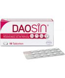 Daosin Nutritional Supplements with DAO Enzyme - Histamine Reduction - 120 Gastrointestinal-Resistant Tablets - Buy Online on GoSupps.com