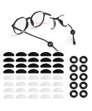 Buy 20 Pairs of Self-Adhesive Silicone Nose Pads for Glasses - Non-Slip & Comfortable | Anti-Slip Glasses Accessories - Buy Online on GoSupps.com