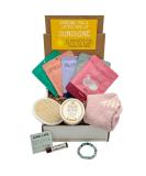 Relaxing Time Gift Set | Spa Kit with Bracelet Socks & Lavender Scrub | Perfect Self-Care Gift for Women - Shop Internationally - Buy Online on GoSupps.com