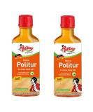 Poliboy Fix - Neu Polish for Helle Lacquered Woods | Refreshing Furniture Polish - 2x100ml - Made in Germany - Buy Online on GoSupps.com
