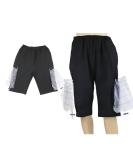 Urine Bag Holder Pants | Catheter Leg Bag Cropped Pants with Pockets for Biliary Nephrostomy & Cystostomy - Medium Black - Buy Online on GoSupps.com