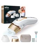 Braun IPL Silk Expert Pro 5 - Advanced Hair Removal Device for Men & Women | 4 Attachments | Alternative to Laser Hair Removal | Designed in Germany | PL5358 - White/Gold - Buy Online on GoSupps.com