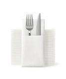 JEBBLAS Disposable Cloth Like Napkins with Flatware Pocket - 50 Pack - Buy Online on GoSupps.com