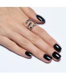 GLAMERMAID Press on Nails - Black Extra Short Fake Nails Squoval Glossy Finish Acrylic False Nail Kits Stick Glue on Nails for Women Reusable Full Cover Nails, 24Pcs A3-Solid black - Buy Online on GoSupps.com