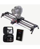 KONOVA Motorized Slider P1 Series Carbon Dolly with S2 for Parallax Panorama Shot Live Motion - 60cm (23.6 inch) - Supports Camera, Mobile Phone, DSLR, Mirrorless - Includes Bag - Buy Online on GoSupps.com