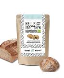 Helle Lower-Carb Bun Mix 350g - Organic Vegan Gluten-Free Sourdough Bread Protein-Rich No Cereals - Perfect for Healthy Lifestyles - Buy Online on GoSupps.com