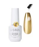 15ml Top Coat for Chrome Nail Powder | No Wipe High Gloss Gel Polish | Long Lasting Soak Off Nail Art | DIY Manicure Color B - Buy Online on GoSupps.com