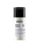 L'Oreal Professionnel Metal Detox Smoothing Cream - Hydrate Protect & Control Frizz | Lightweight Leave-In Treatment for All Hair Types | International Shipping Available - Buy Online on GoSupps.com