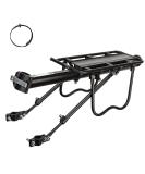 ROCKBROS Bike Cargo Rack | Adjustable Luggage Carrier Rear Rack | 165 lbs Capacity | Universal Black - Buy Online on GoSupps.com