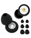 Noise Reduction Ear Plugs - NRR 40dB Silicone Comfortable & Reusable for Sleeping Snoring Swimming Studying Concerts | Best Hearing Protection - Buy Online on GoSupps.com